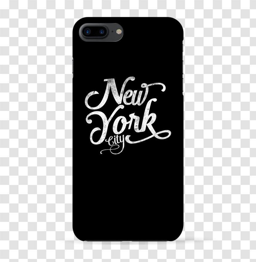 Typography T-shirt New York City Designer - Mobile Phone Accessories - 3d Transparent PNG