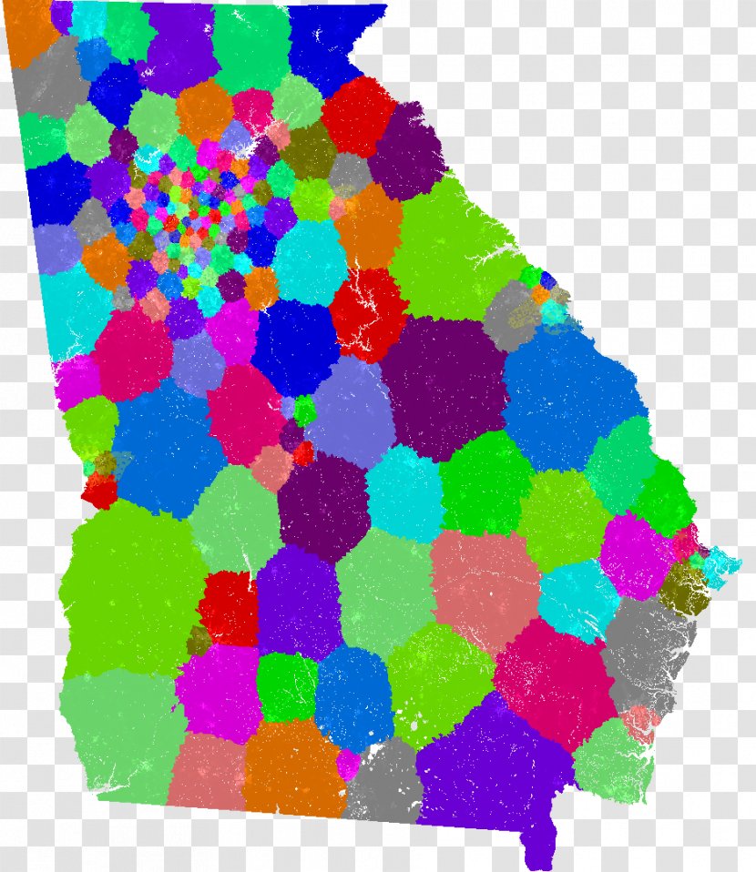 Georgia's 9th Congressional District Georgia House Of Representatives Districts United States - Area - Map Transparent PNG