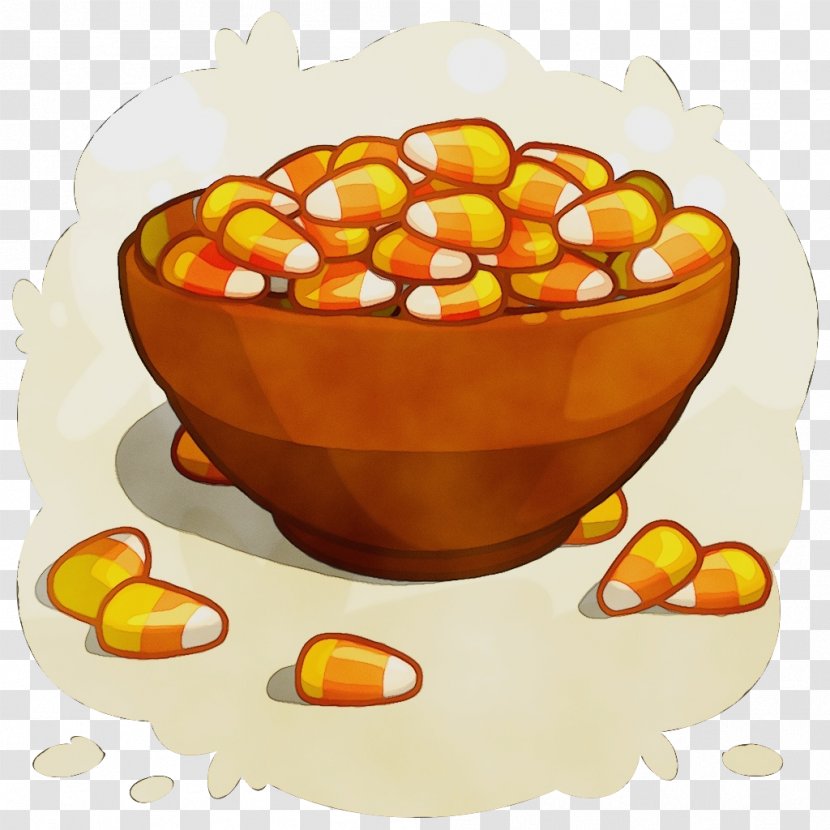 Junk Food Cartoon - Paint - Orange Sujeonggwa Transparent PNG