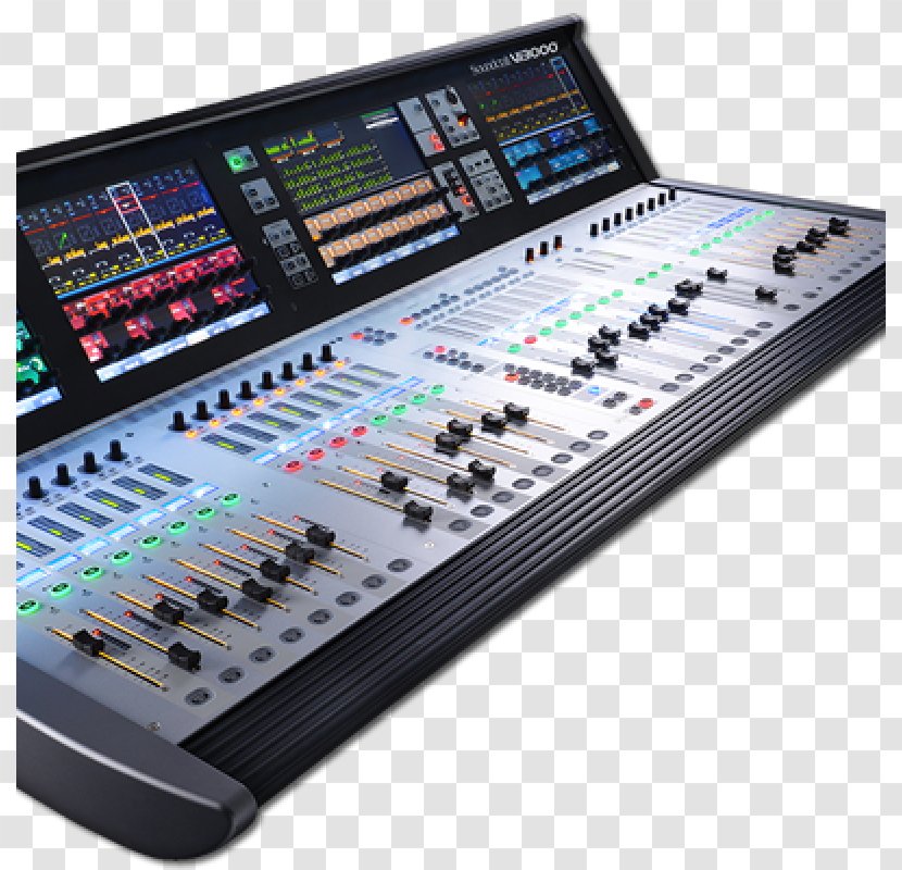 Soundcraft Audio Mixers Digital Mixing Console Microphone - Music Workstation Transparent PNG