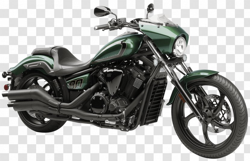 Yamaha Motor Company Bolt Cruiser DragStar 250 Motorcycle - Wheel - Green Transparent PNG
