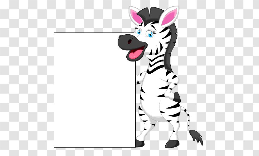 Royalty-free Photography Drawing Clip Art - Comics - ZEBRA CARTOON Transparent PNG