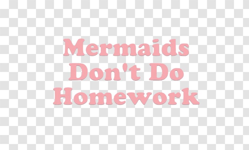 T-shirt Homework Mermaid Writing Student - Learning - Brandy Transparent PNG