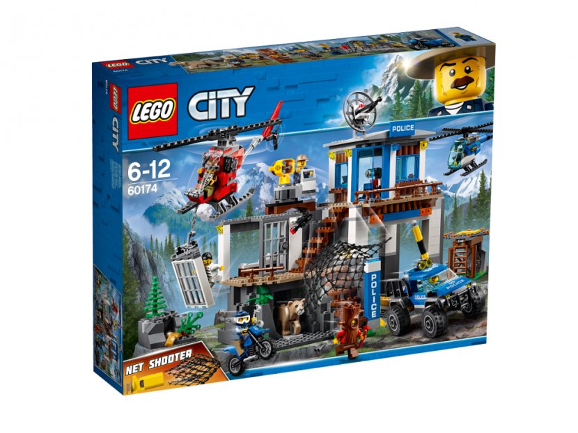 LEGO 60174 City Mountain Police Headquarters Friends Kiddiwinks Store (Forest Glade House) - Lego Transparent PNG