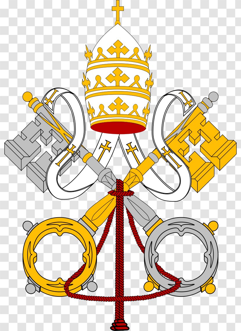 Coats Of Arms The Holy See And Vatican City St. Peter's Basilica Flag Coat - Papal - Church Transparent PNG