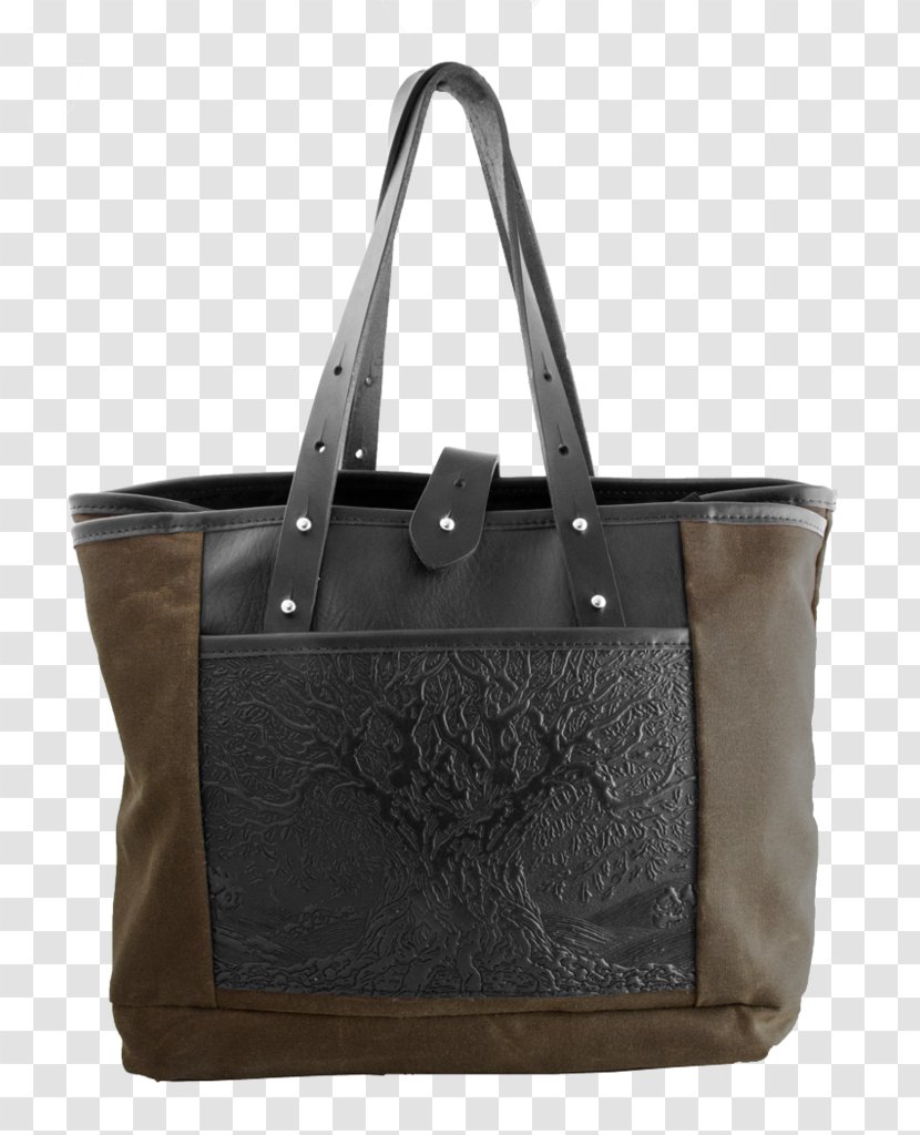 Michael Kors Tote Bag Leather Handbag - Black Transparent PNG