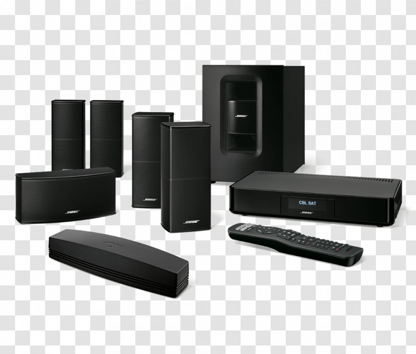 Home Theater Systems Bose Corporation Digital Audio Surround Sound Loudspeaker - BOSE Transparent PNG