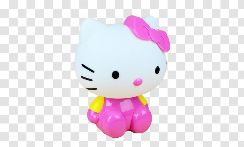 Hello Kitty Table Lamp Incandescent Light Bulb - Toy - Garden Transparent PNG