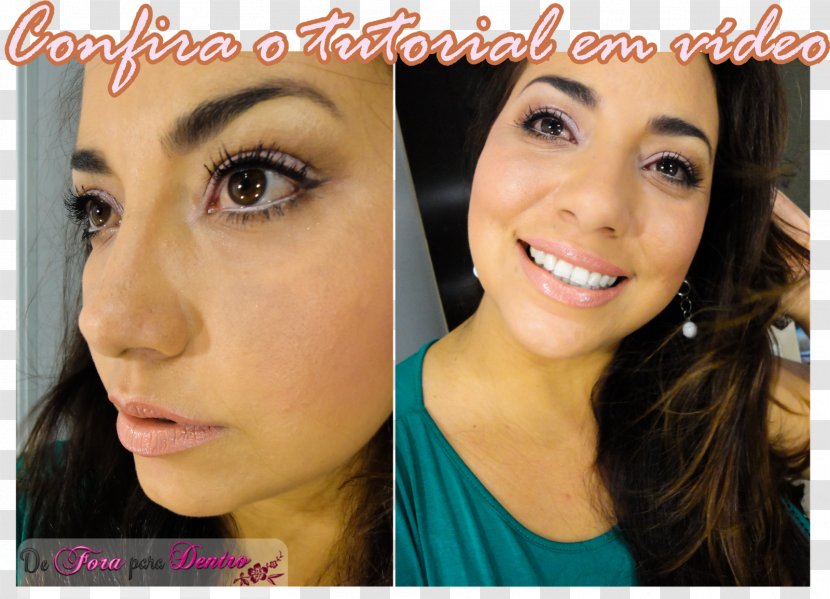 Eyelash Extensions Beauty Make-up Eye Shadow Liner - Frame - Maquiagem Transparent PNG