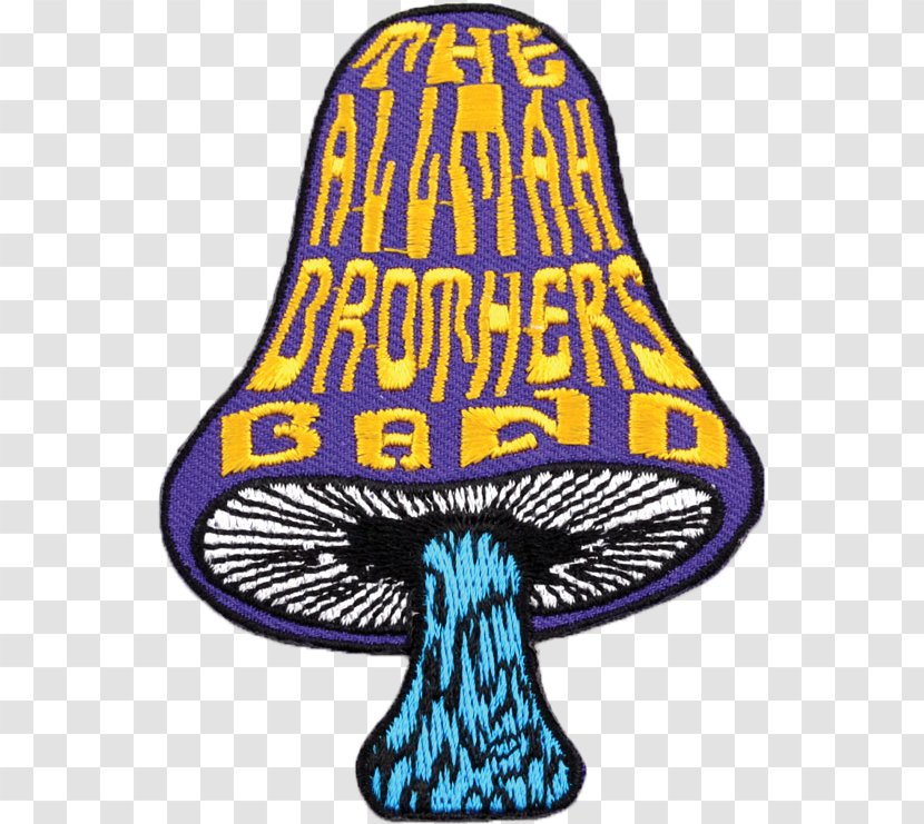 The Allman Brothers Band T-shirt Heavy Metal Musical Ensemble Embroidered Patch - Southern Rock - Fungi Transparent PNG