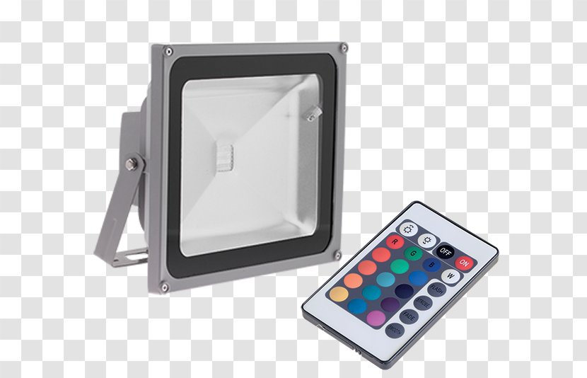 Light-emitting Diode LED Lamp Remote Controls RGB Color Model - Technology - Light Transparent PNG