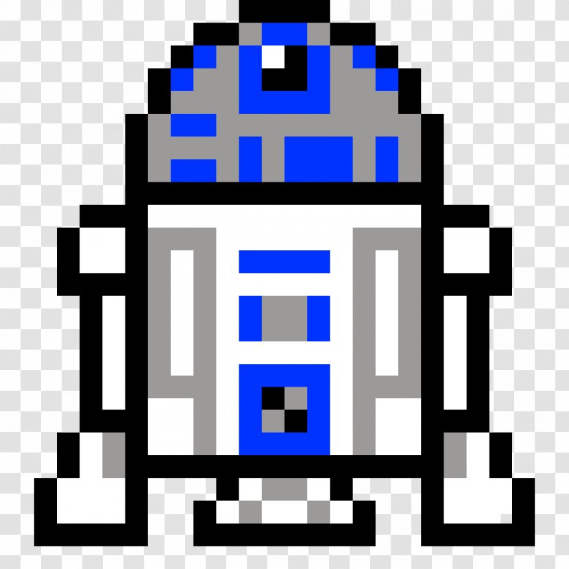 R2-D2 C-3PO YouTube BB-8 Pixel Art - Star Wars - Youtube Transparent PNG