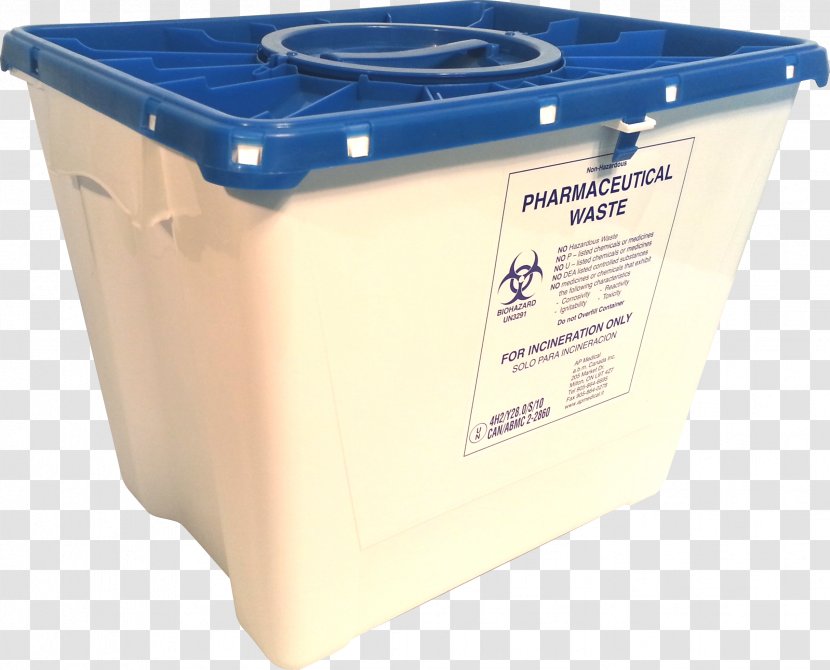 Sharps Waste Plastic Medical Rubbish Bins & Paper Baskets Management - Garbage Disposals - Container Transparent PNG