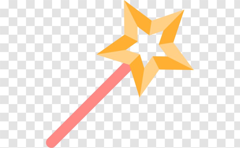 Magic Wand - Star - Plain Text Transparent PNG