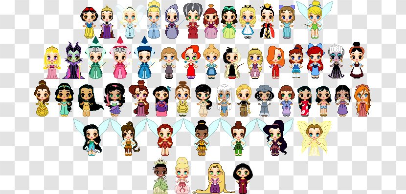 Disney Princess Ariel Rapunzel Elsa Art - Communication - Pixel Transparent PNG