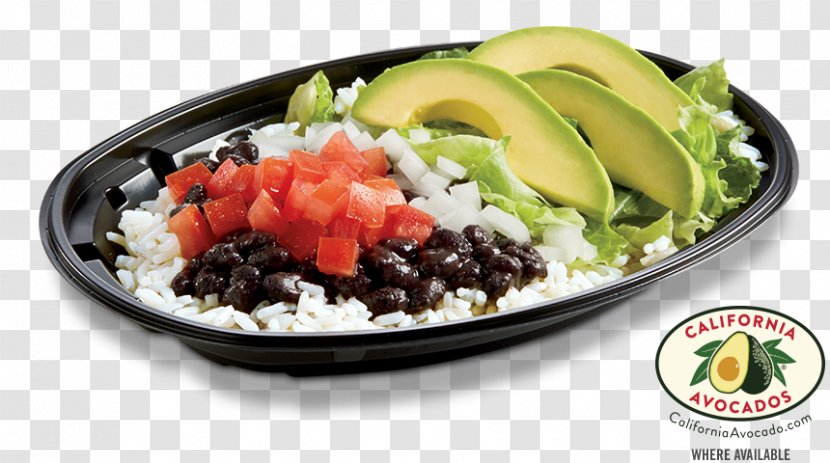 Vegetarian Cuisine Mexican Taco Fajita Food - Rice Bowl Transparent PNG