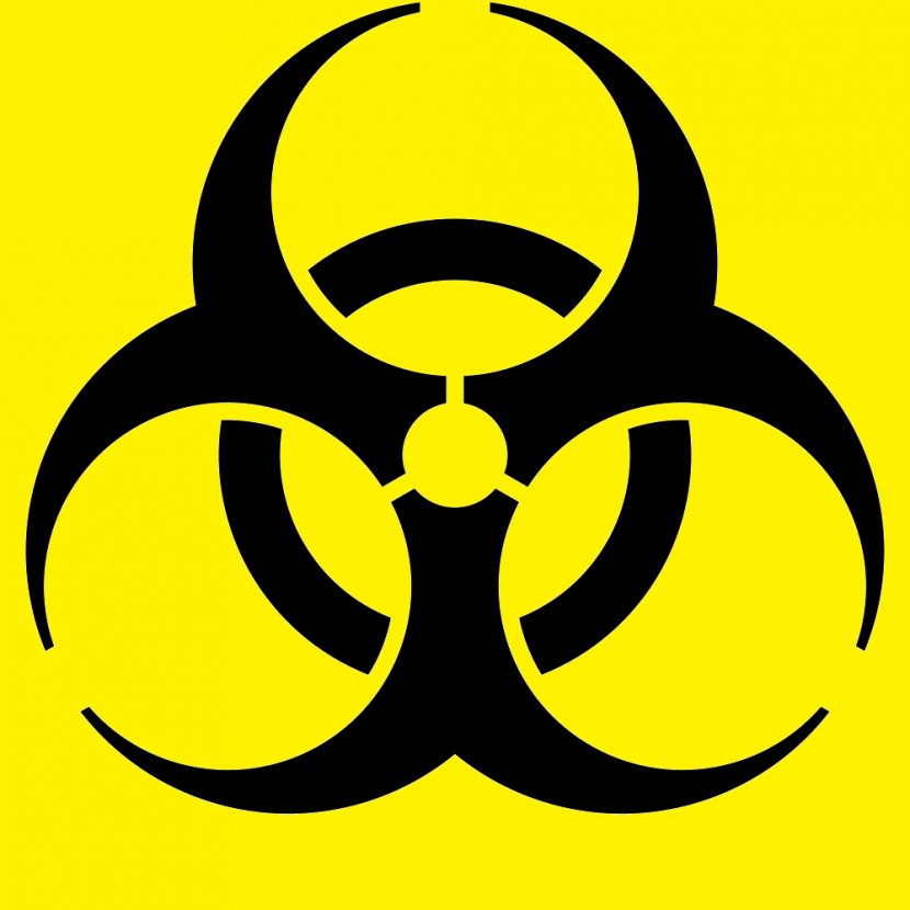 Biological Hazard Symbol Toxin Clip Art - Symmetry - Chemistry Cliparts Transparent PNG