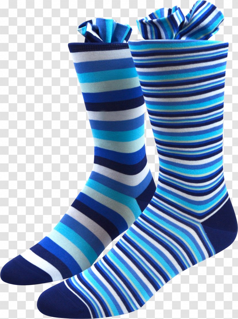 Shoe Sock - Electric Blue - Clear Sky Transparent PNG