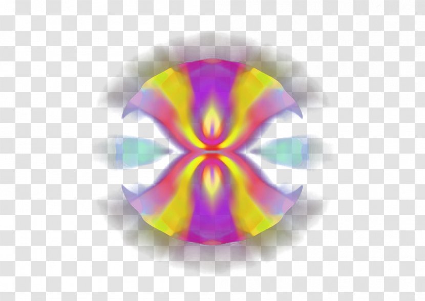Colorful Luminous Glass Ball - Petal - Crystal Transparent PNG