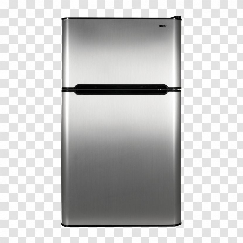 Refrigerator Haier Freezers Minibar Cubic Foot - Home Appliance Transparent PNG