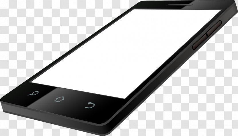Feature Phone Smartphone Mobile Accessories Multimedia - Black Vector Transparent PNG