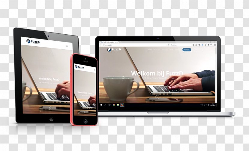 Responsive Web Design FuzzD | Multimedia & Development Digital Marketing - Ui Transparent PNG
