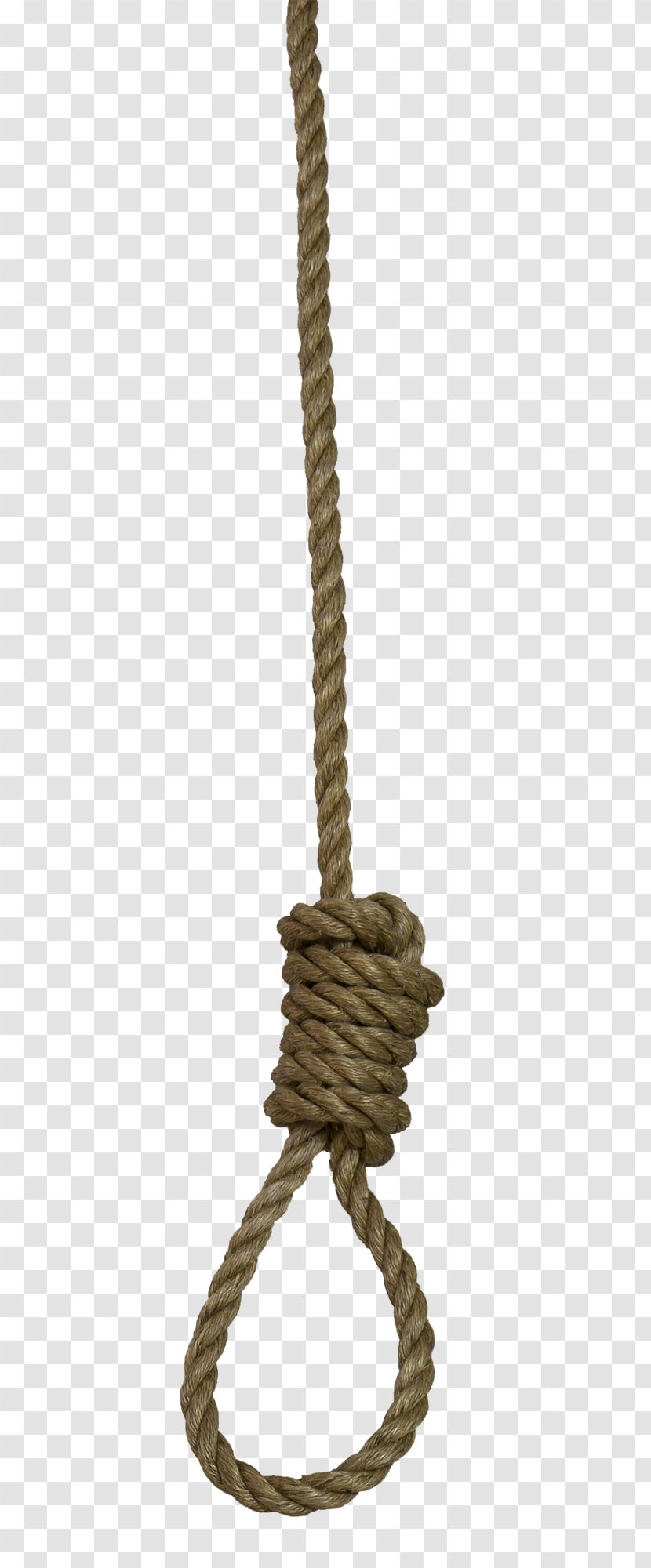 Noose Rope Knot - Hangmans - A Transparent PNG