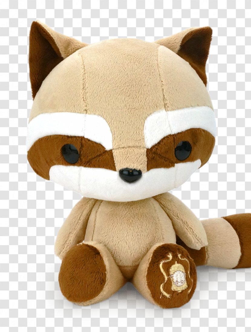 Raccoon Stuffed Animals & Cuddly Toys Plush Textile - Flower - Dog Transparent PNG