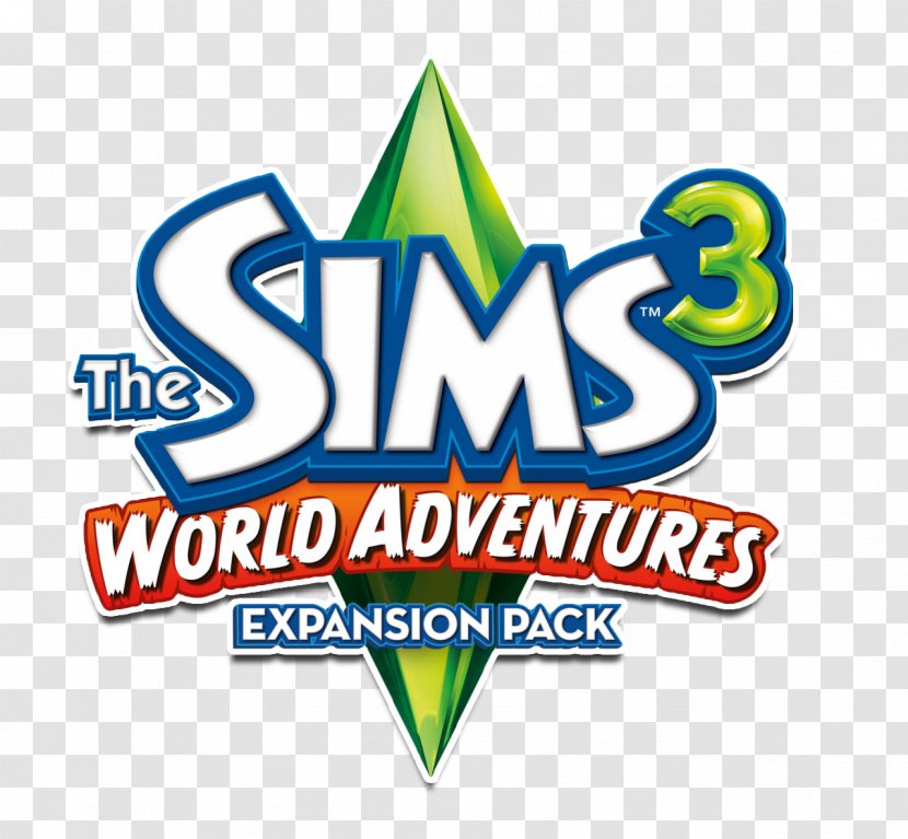 The Sims 3: Ambitions World Adventures 3 Stuff Packs Expansion Pack Logo Transparent PNG