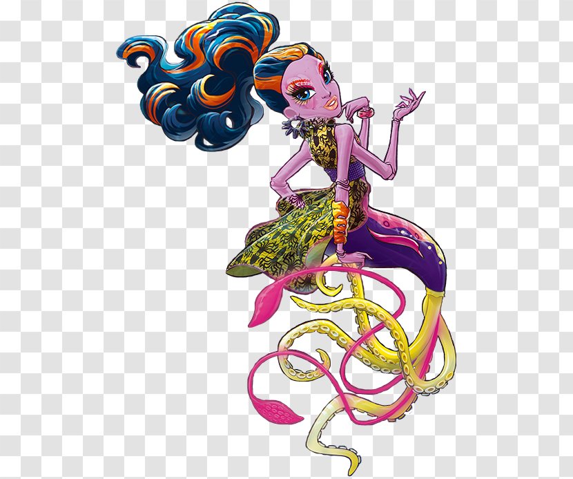 Monster High: Ghoul Spirit Frankie Stein Lagoona Blue Doll - Art Transparent PNG