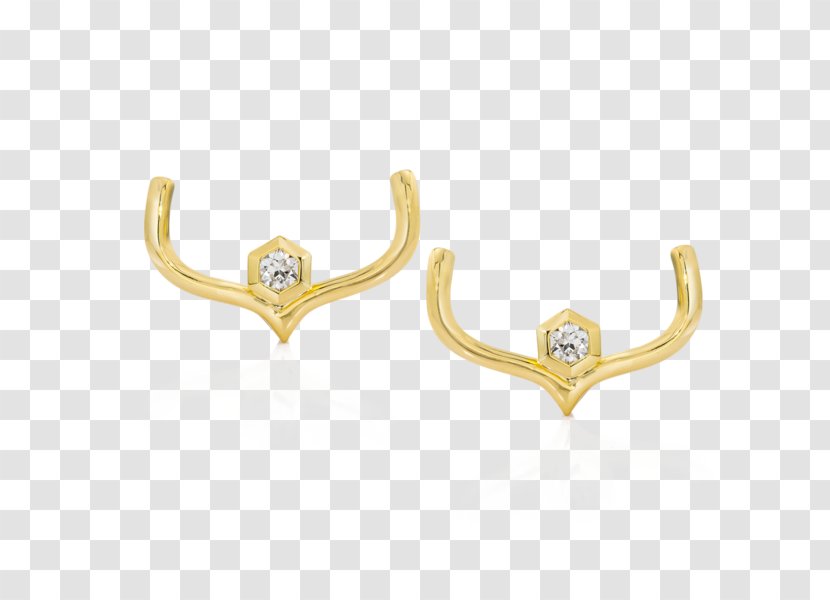 Gemological Institute Of America Earring Golkonda Gold Diamond - Jewellery Transparent PNG