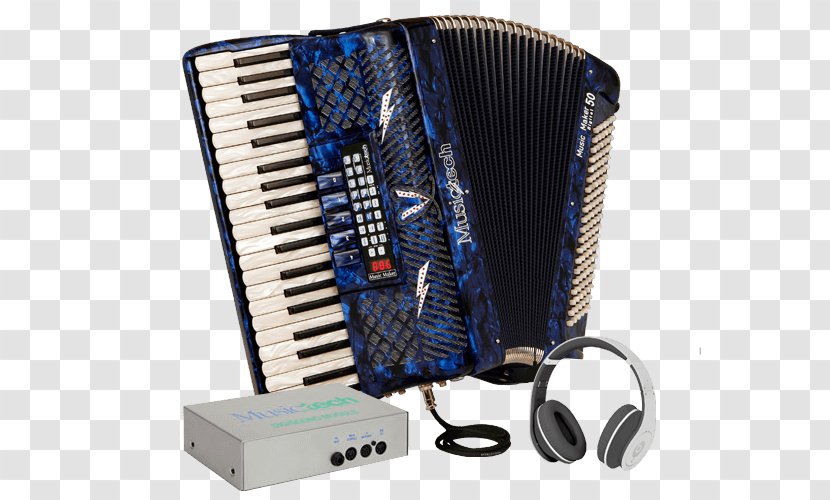 Piano Accordion Musictech Snc Musical Instruments - Silhouette Transparent PNG