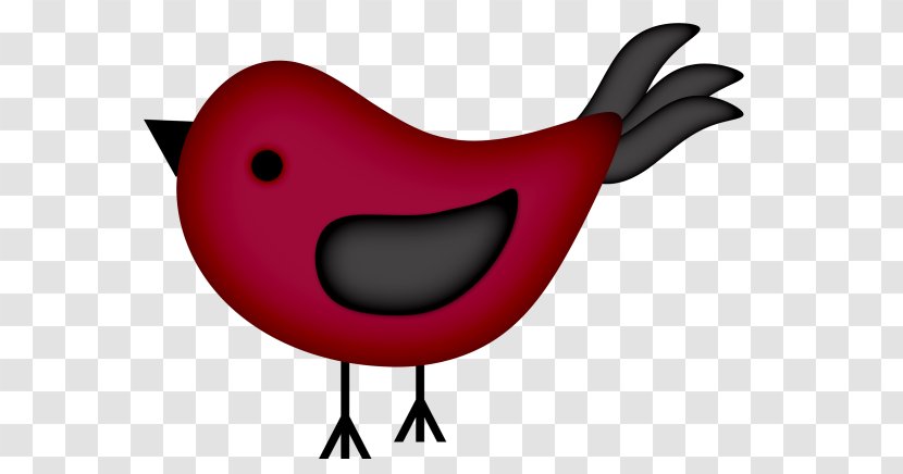 Red Bird Font - Tree - Frame Transparent PNG