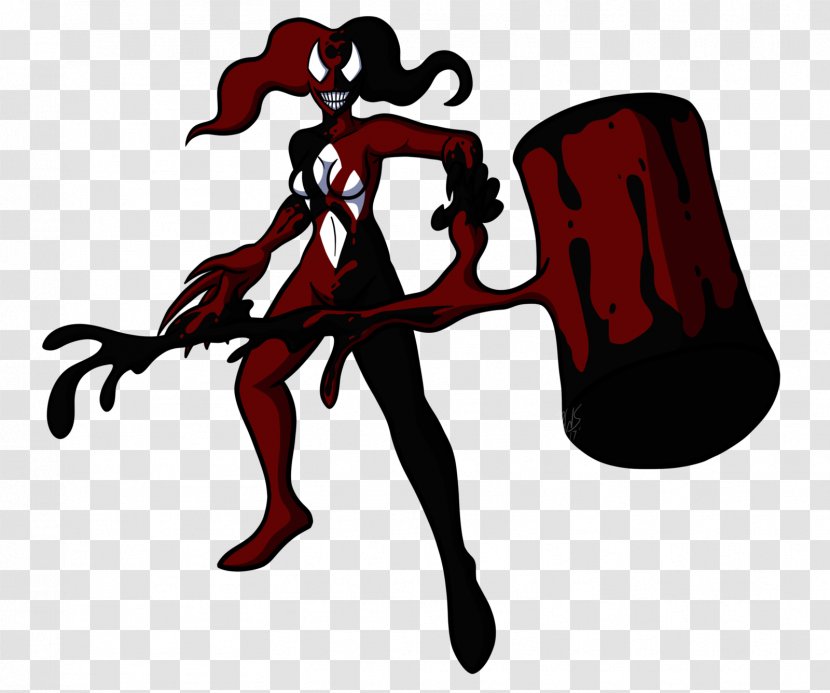 Harley Quinn Venom Symbiote DeviantArt Ann Weying - Flower Transparent PNG