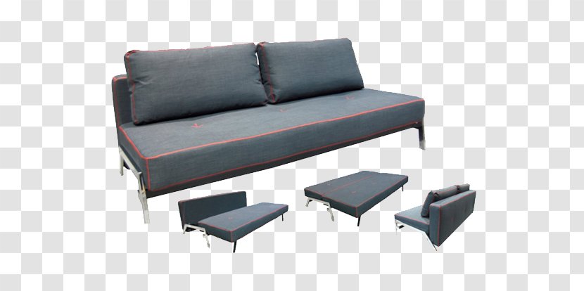 Sofa Bed Couch Futon Furniture - Material Transparent PNG