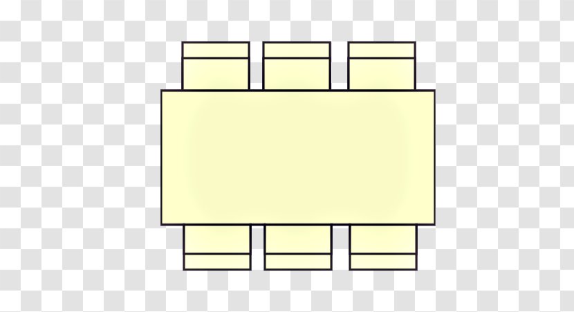 Line Furniture Pattern - Yellow - Square Chart Transparent PNG