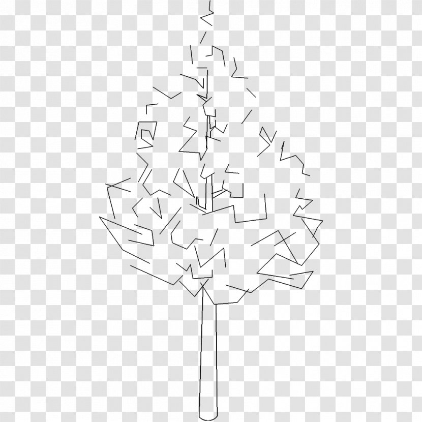 Fir Christmas Tree Ornament Twig White Transparent PNG
