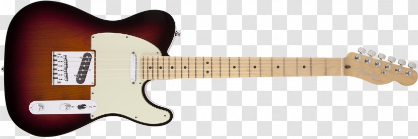 Fender Telecaster Deluxe Stratocaster Sunburst Musical Instruments Corporation - Instrument Accessory Transparent PNG