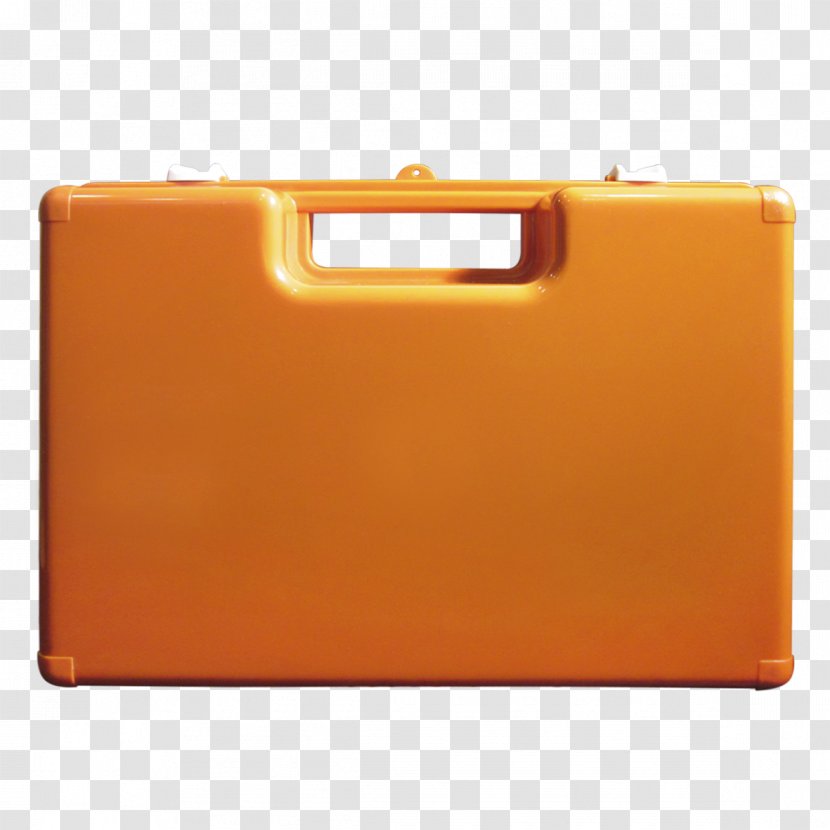 Briefcase First Aid Kits Supplies Plastic Suitcase - Orange - Naylon Transparent PNG