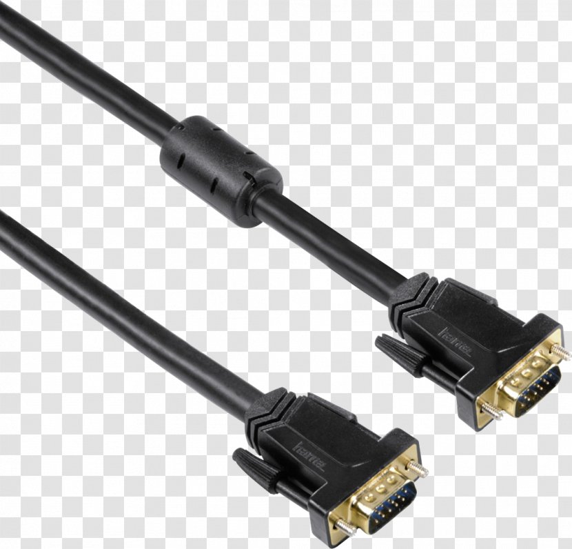Serial Cable HDMI Electrical Connector USB - Electronic Device - VGA Transparent PNG