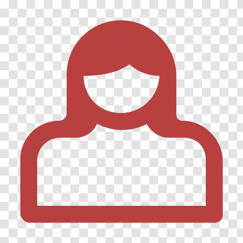 Avatar Icon Female User - Logo - Mouth Transparent PNG