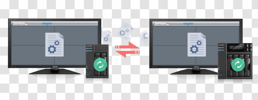 Computer Monitors ASUSTOR Inc. Network Storage Systems Dewarping - Brand Transparent PNG