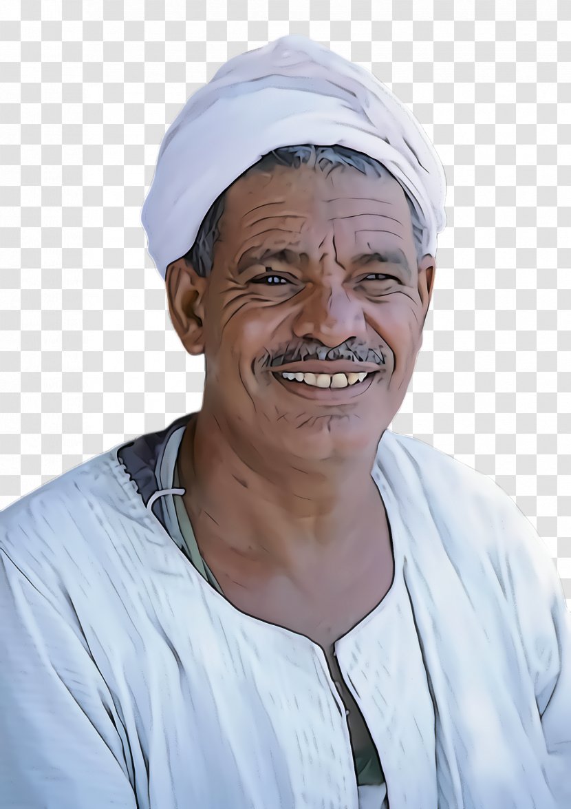 Chin Headgear Smile Elder Transparent PNG