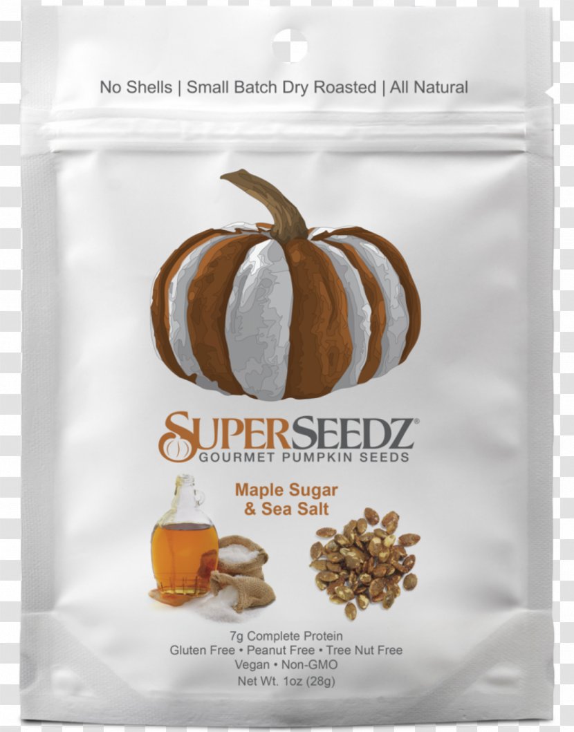 SuperSeedz Pumpkin Seed Gourmet Food Sugar - Vegetarian Transparent PNG