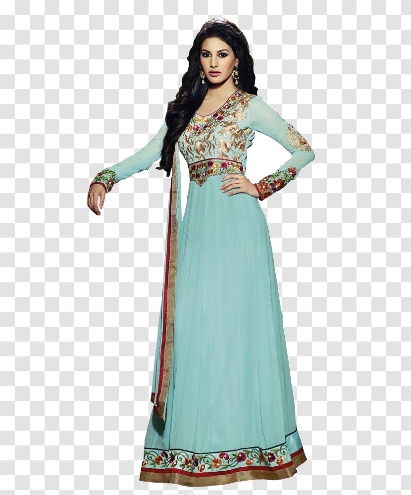 Dress Fashion Design Formal Wear Gown Turquoise - Stx It20 Risk5rv Nr Eo - Pakistani Transparent PNG
