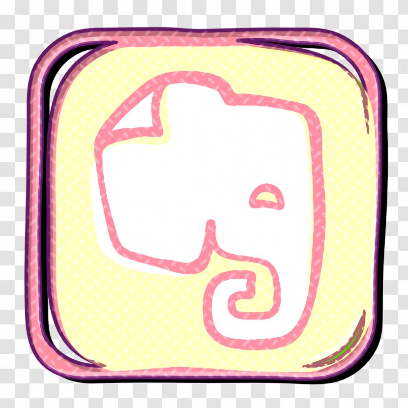 App Icon Elephant Evernote - Symbol - Number Transparent PNG