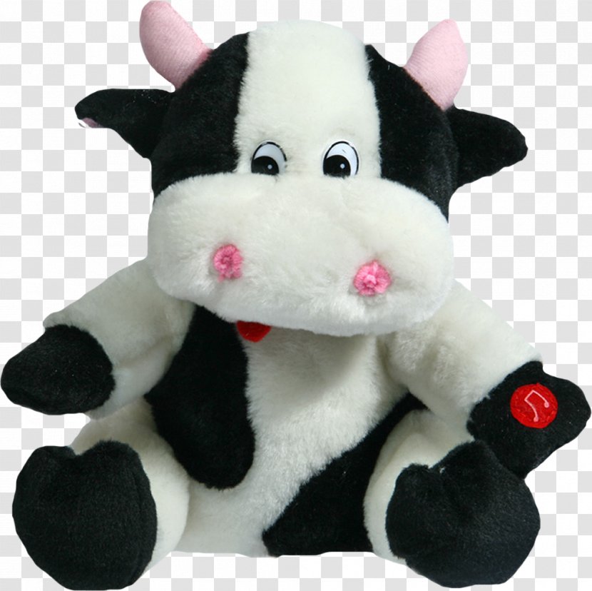 Plush Cattle Stuffed Animals & Cuddly Toys - Textile - Calf Transparent PNG