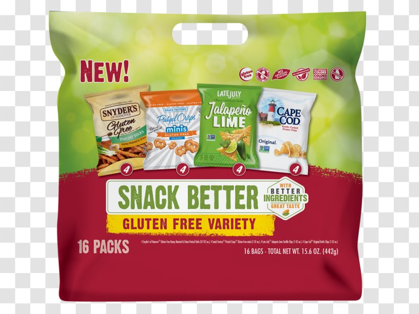 Pretzel Hanover Vegetarian Cuisine Junk Food Snyder's-Lance - Convenience Transparent PNG