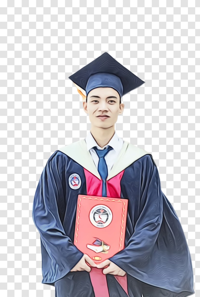 Square Academic Cap Academician Graduation Ceremony International Student - Uniform - Diploma Transparent PNG