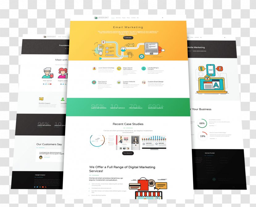 Responsive Web Design Template Search Engine Optimization WordPress Bootstrap Transparent PNG